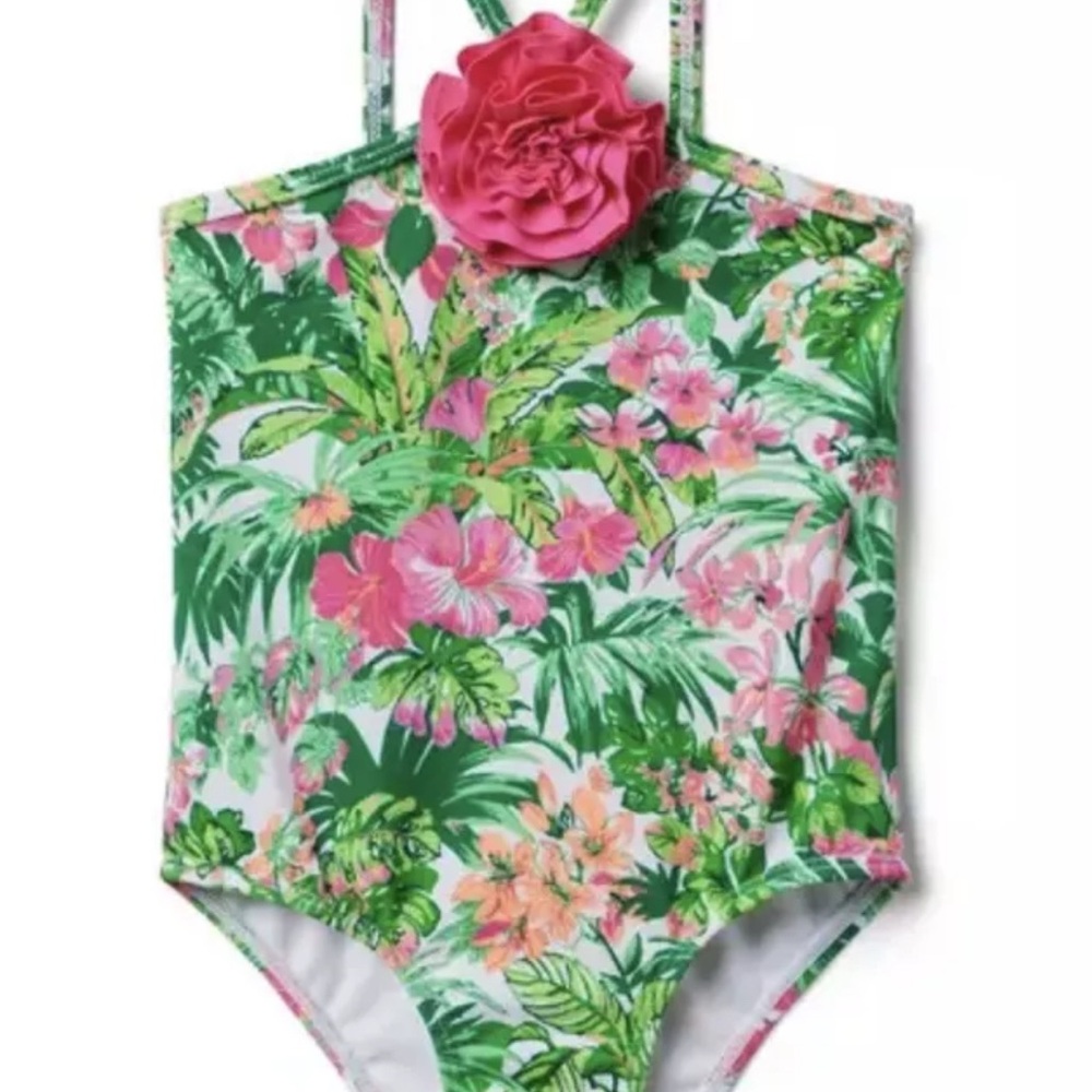 NWOT. Janie and Jack Swimsuit size 6. Never worn!